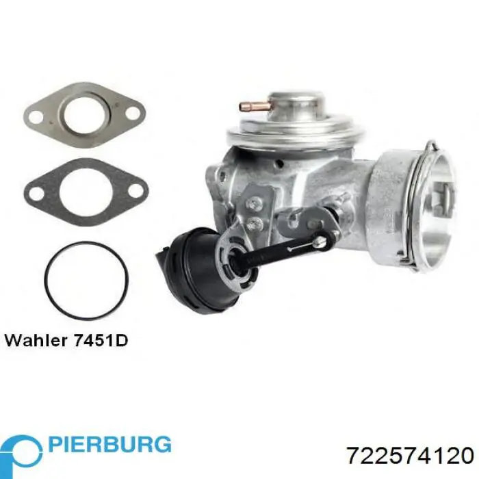 Клапан EGR Pierburg 722574120 ціна, від 87.61 USD