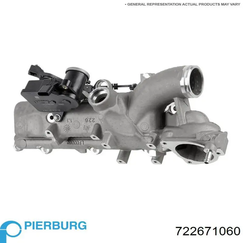Колектор впускний Pierburg 722671060 ціна, від 334.58 USD