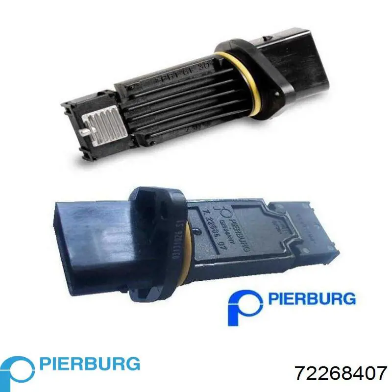 Датчик масової витрати повітря Pierburg 72268407 ціна, від 55.60 USD