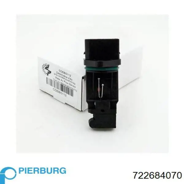 Датчик масової витрати повітря Pierburg 722684070 ціна, від 63.64 USD