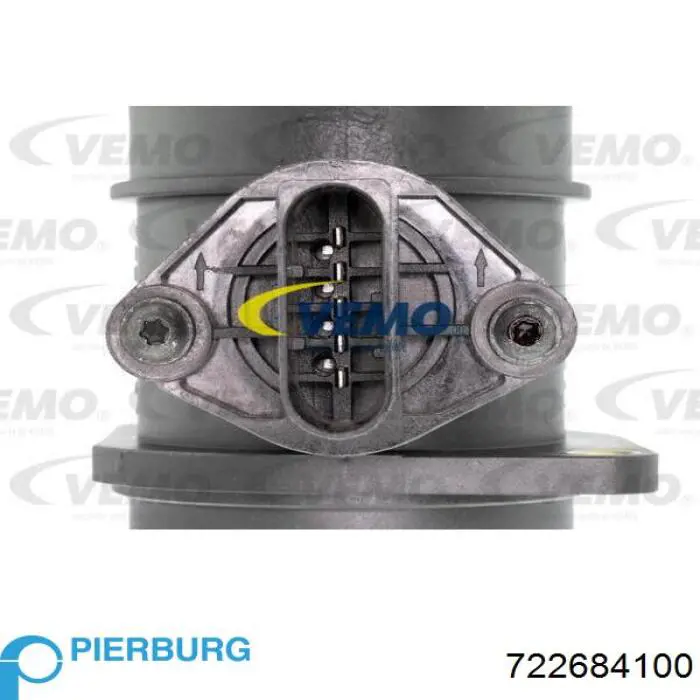 Датчик масової витрати повітря Pierburg 722684100 ціна, від 66.80 USD