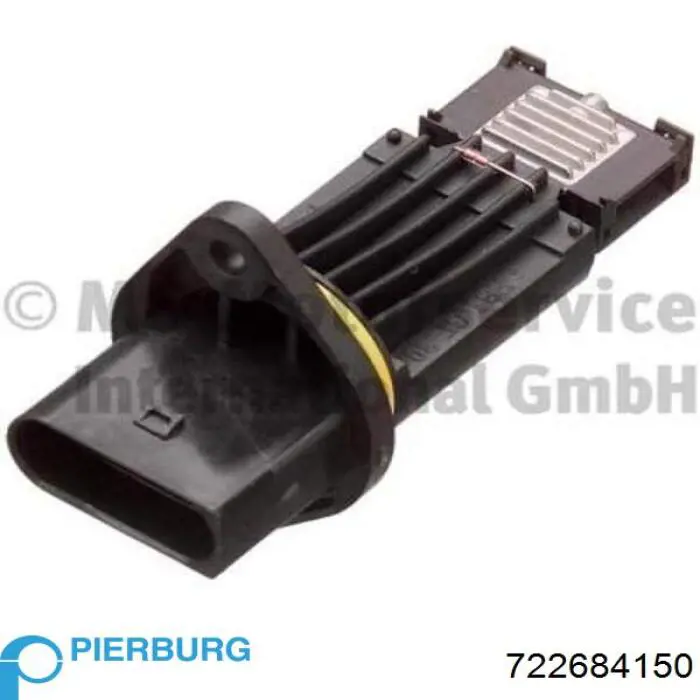 Датчик масової витрати повітря Pierburg 722684150 ціна, від 82.29 USD