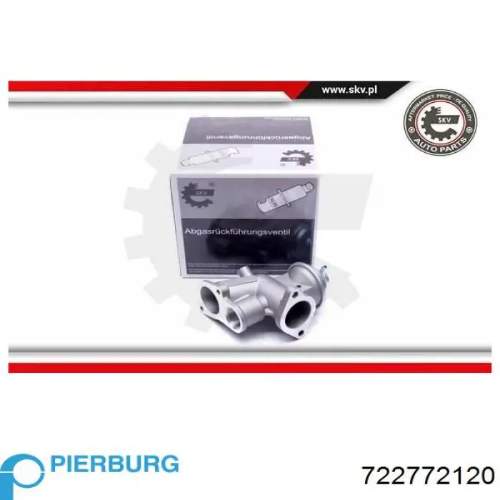 722772120 Pierburg Клапан рециркуляції відпрацьованих газів EGR