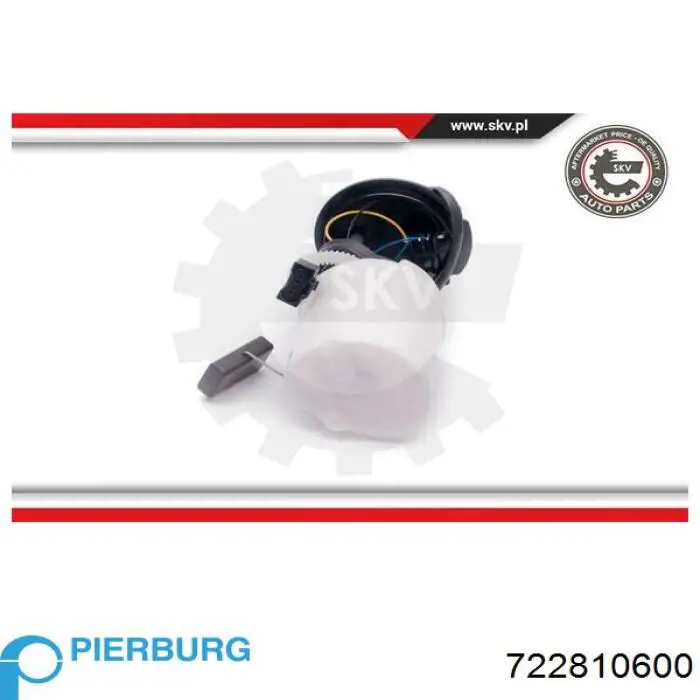 Модуль бензонасоса Pierburg 722810600 ціна, від 100.11 USD