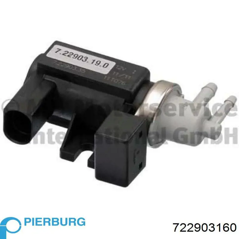 Перетворювач тиску (соленоїд) наддуву / EGR Pierburg 722903160