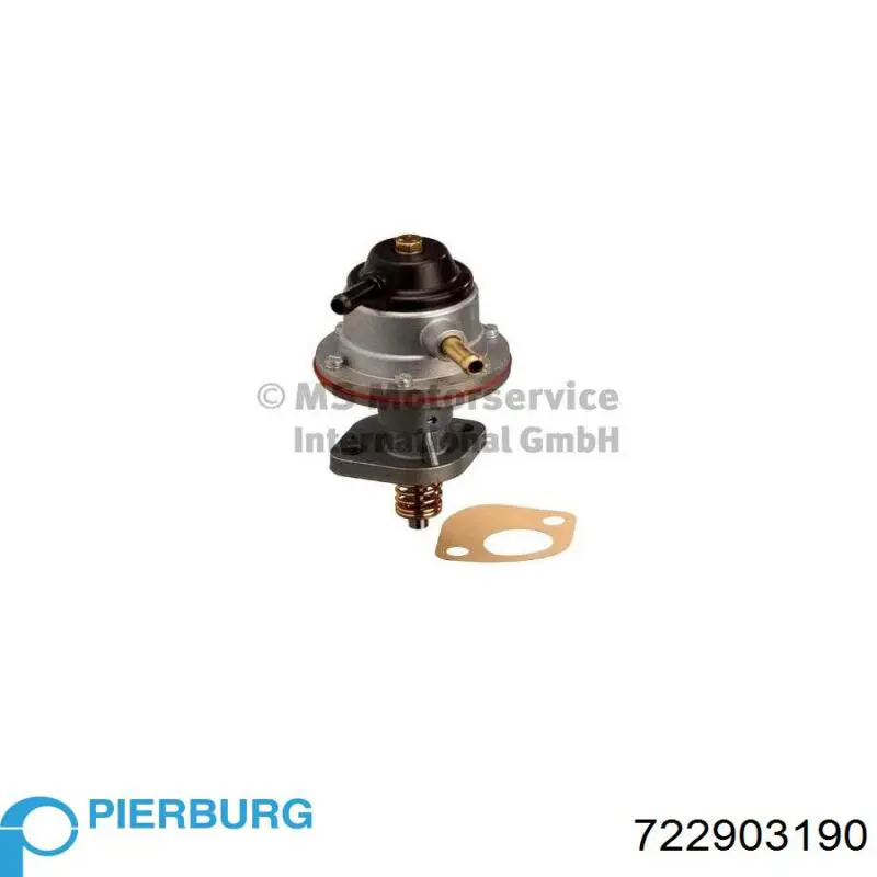722903190 Pierburg перетворювач тиску (соленоїд наддуву/EGR)