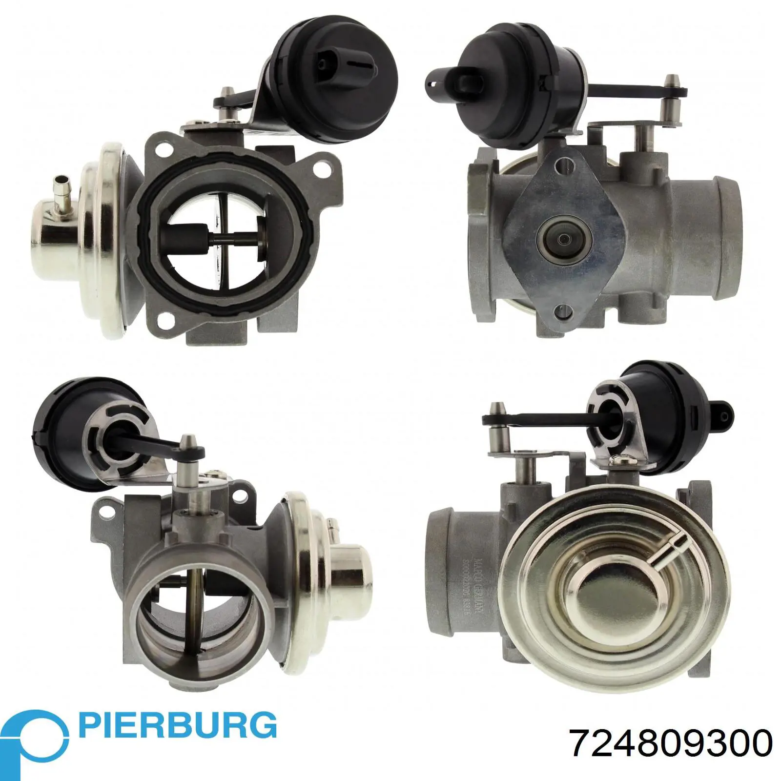 724809300 Pierburg Клапан рециркуляції відпрацьованих газів EGR