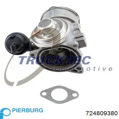 724809380 Pierburg Клапан рециркуляції відпрацьованих газів EGR
