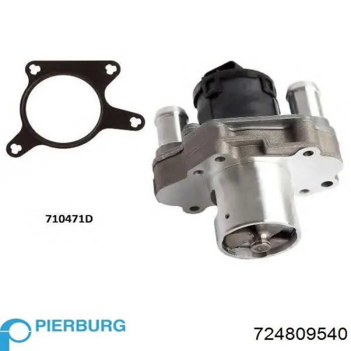 A6120980417 Mercedes Клапан рециркуляції відпрацьованих газів EGR