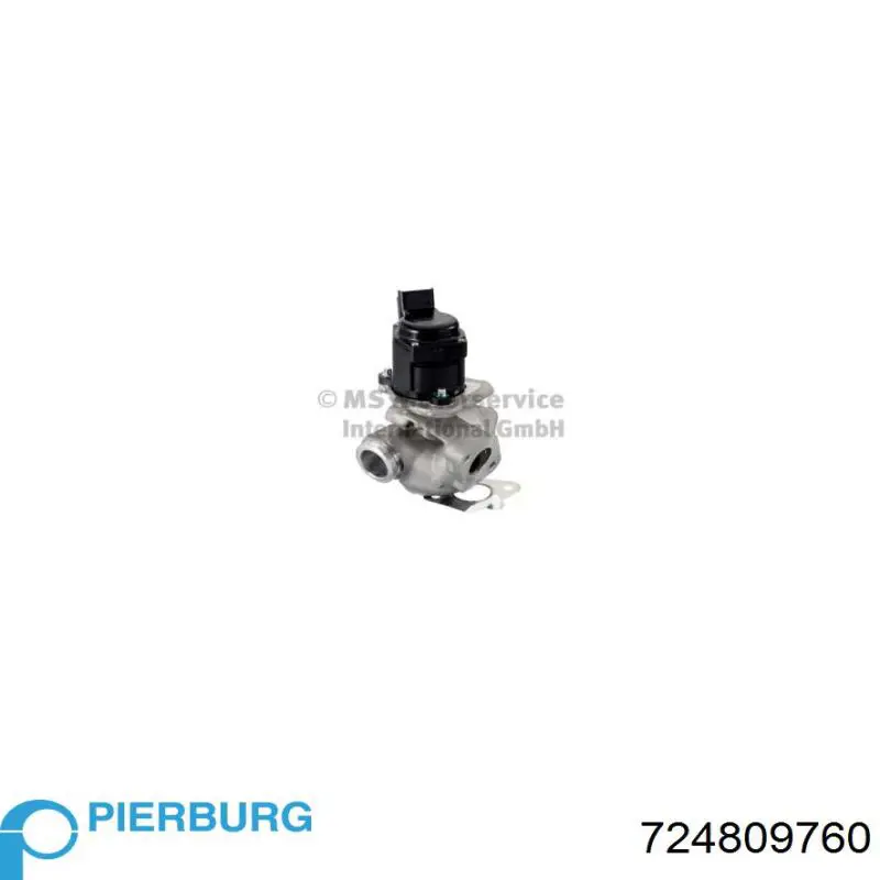 724809760 Pierburg Клапан рециркуляції відпрацьованих газів EGR