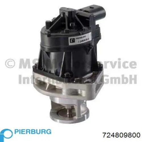 724809800 Pierburg Клапан рециркуляції відпрацьованих газів EGR