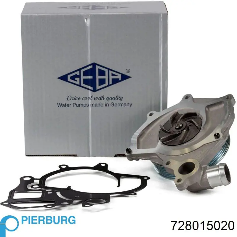 Купити 728015020 Pierburg Насос охолоджуючої рідини