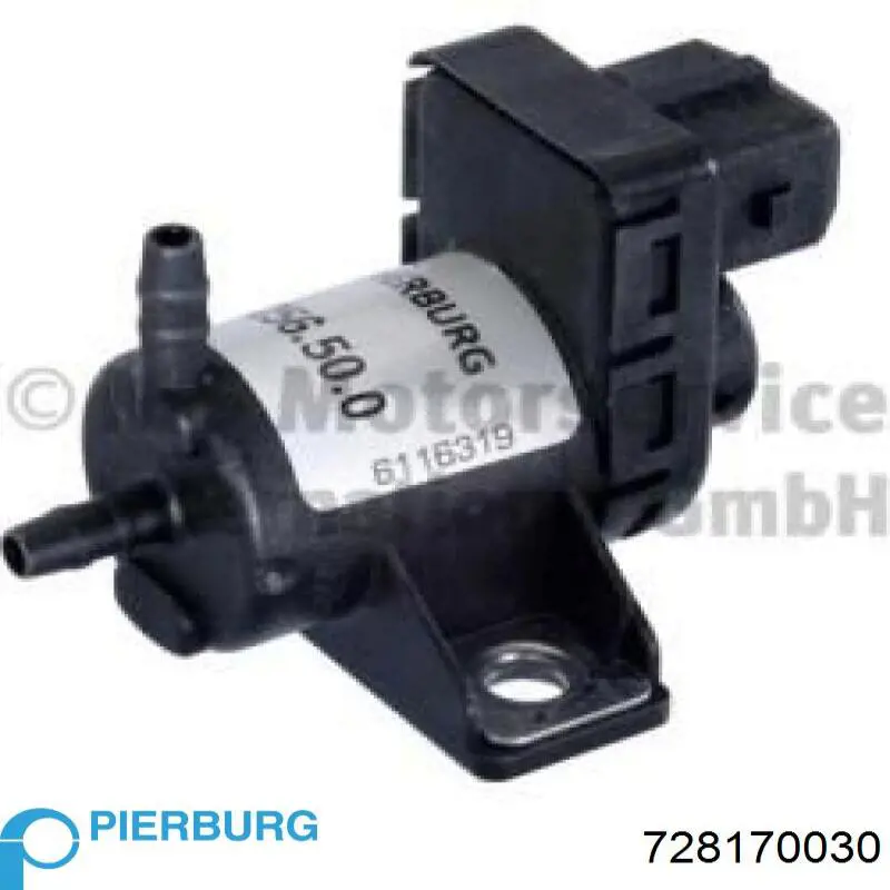 Клапан соленоїд регулювання заслонки EGR Pierburg 728170030 ціна, від 17.34 USD