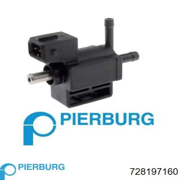 Клапан перетворювач тиску наддуву (соленоїд) Pierburg 728197160 ціна, від 51.97 USD