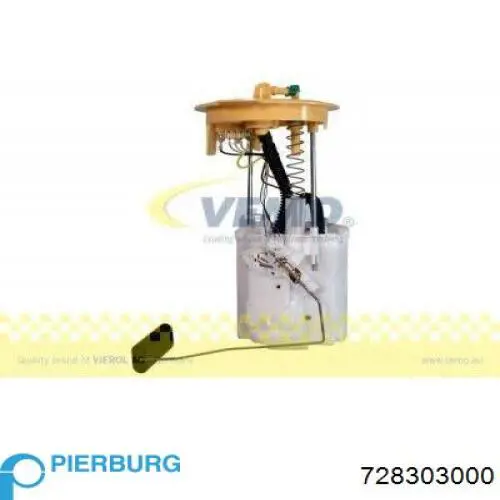 Елемент-турбінка паливного насосу Pierburg 728303000 ціна, від 66.72 USD