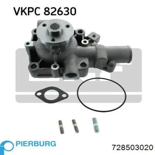 Купити 728503020 Pierburg Насос охолоджуючої рідини