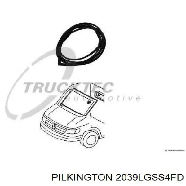 Скло передніх дверей, лівих Fiat/Alfa/Lancia 60688135 ціна, від 16.94 USD
