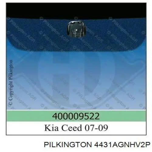 Купити 861101H510 Hyundai/Kia Вікно вітрове