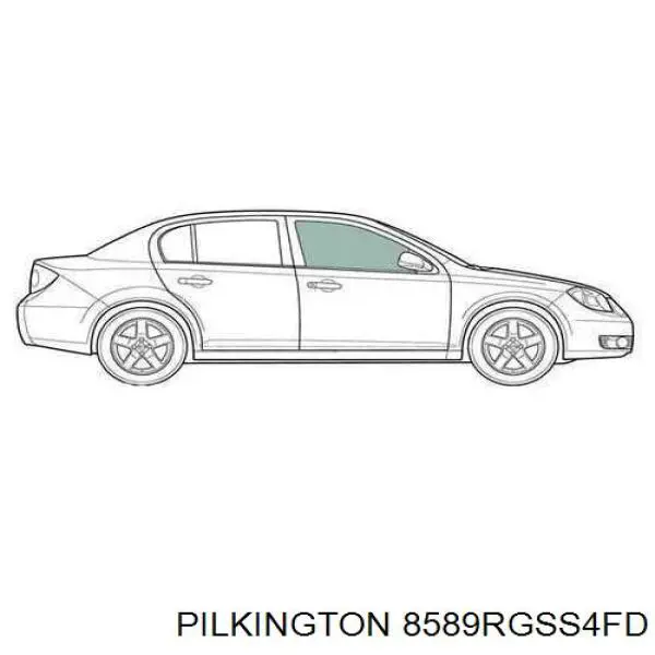 8589RGSS4FD Sekurit Скло пасажирських дверей