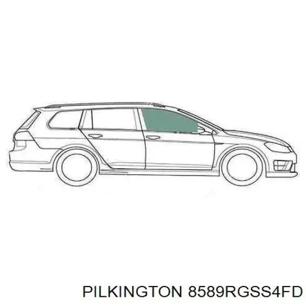 Скло передньої правої двері Sekurit 8589RGSS4FD ціна, від 13.78 USD