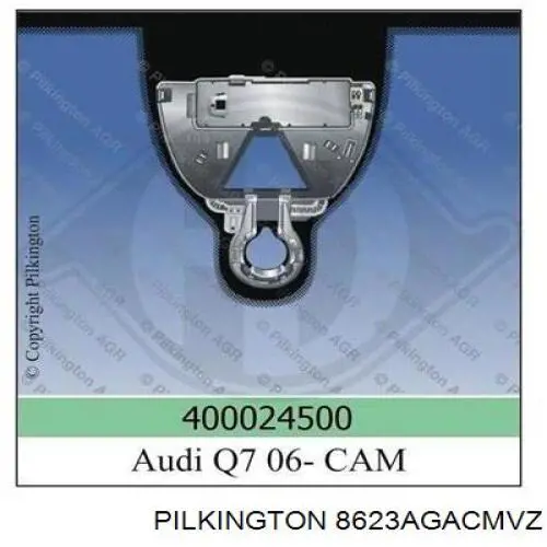 GS1217D12P Pilkington Автомобільне скло
