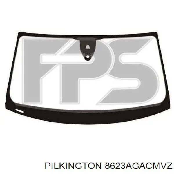 Автоскло Pilkington GS1217D12P ціна, від 253.39 USD