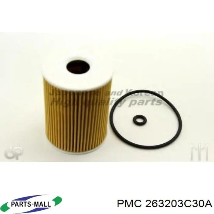Масляний фільтр двигуна Parts-Mall 263203C30A ціна, від 7.22 USD