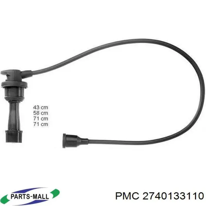 2740133110 Parts-Mall Проводи високовольтні