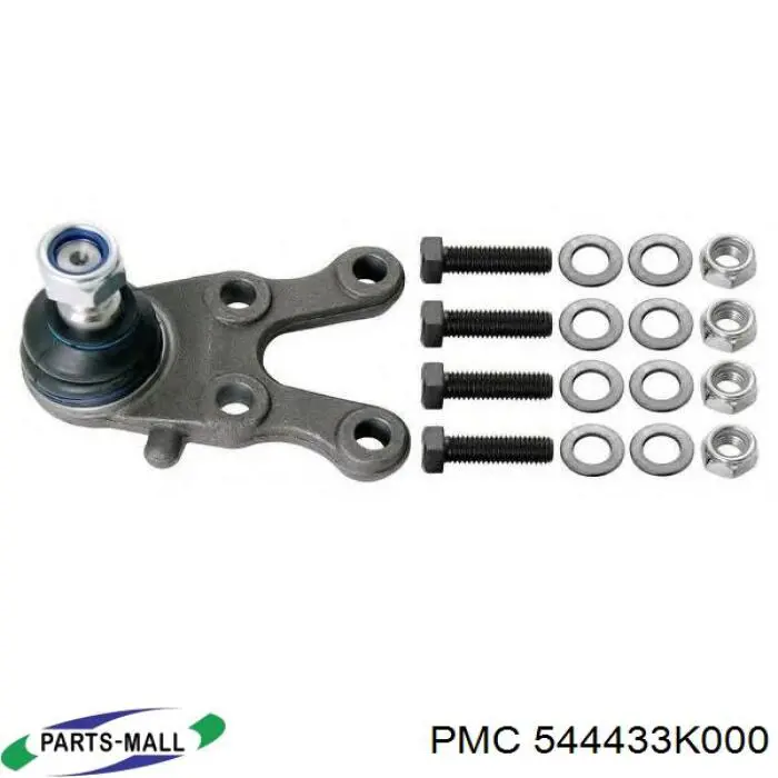 Сайлентблок переднього верхнього важеля Parts-Mall 544433K000 ціна, від 3.84 USD