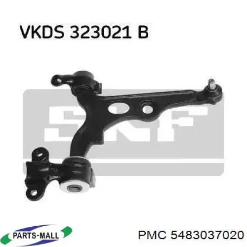 Стійка переднього стабілізатора Parts-Mall 5483037020