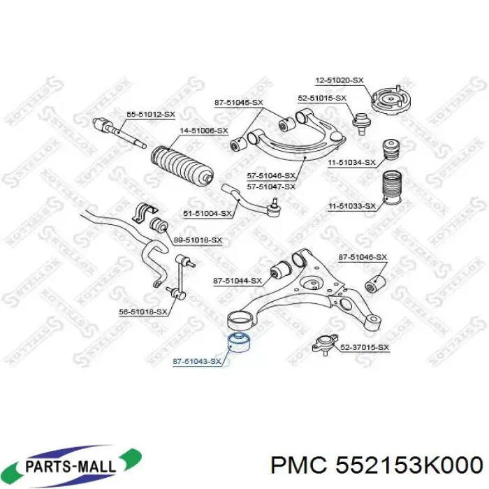 Сайлентблок цапфи задньої Japan Parts RUH162 ціна, від 5.70 USD