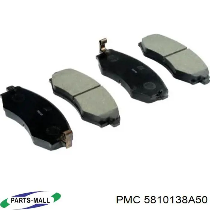 Купити 5810138A50 Parts-Mall Колодки гальмівні передні, дискові