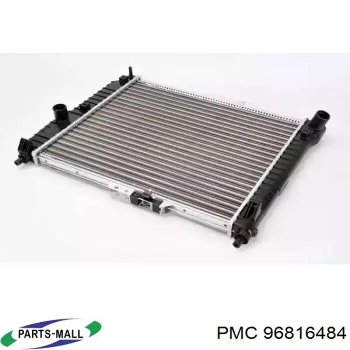 Купити 96816484 Parts-Mall Радіатор двигуна