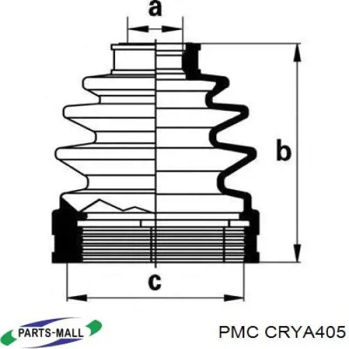  Parts-Mall CRYA405 ціна, від 5.06 USD