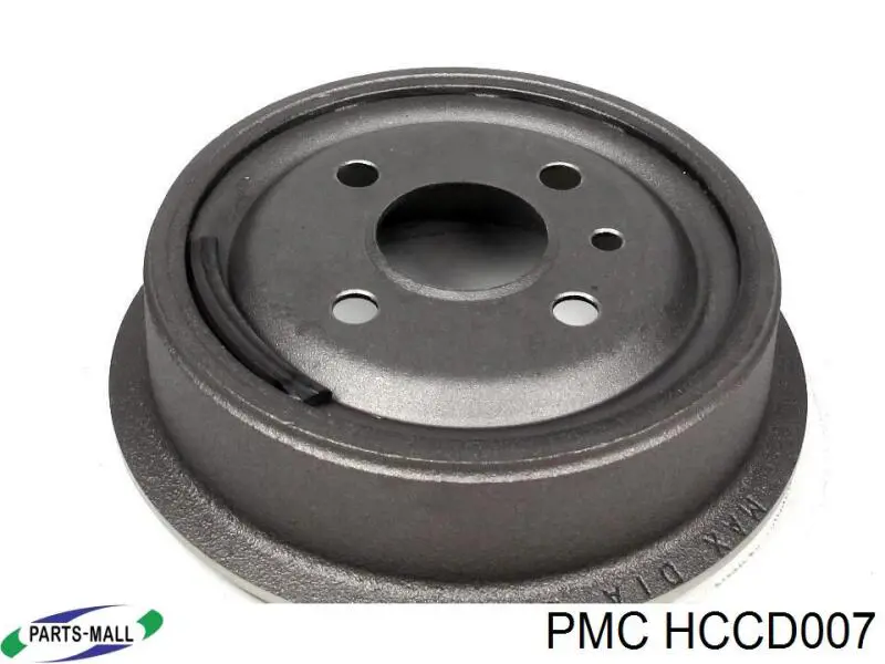 HCCD007 Parts-Mall барабан гальмівний задній