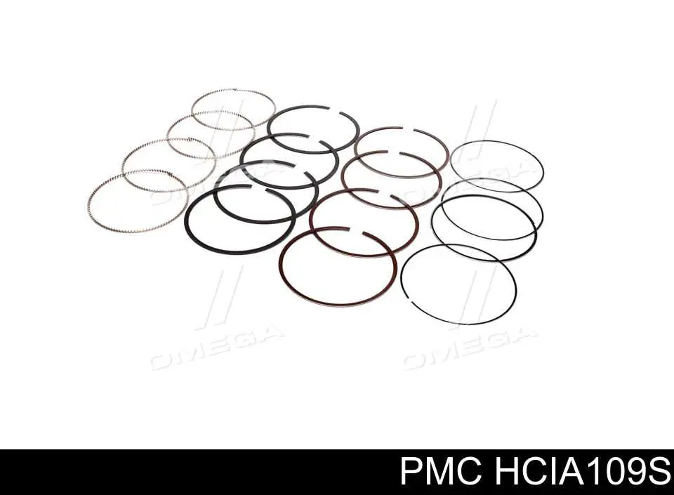Купити HCIA109S Parts-Mall Маслоз'емні кільця, стандартні