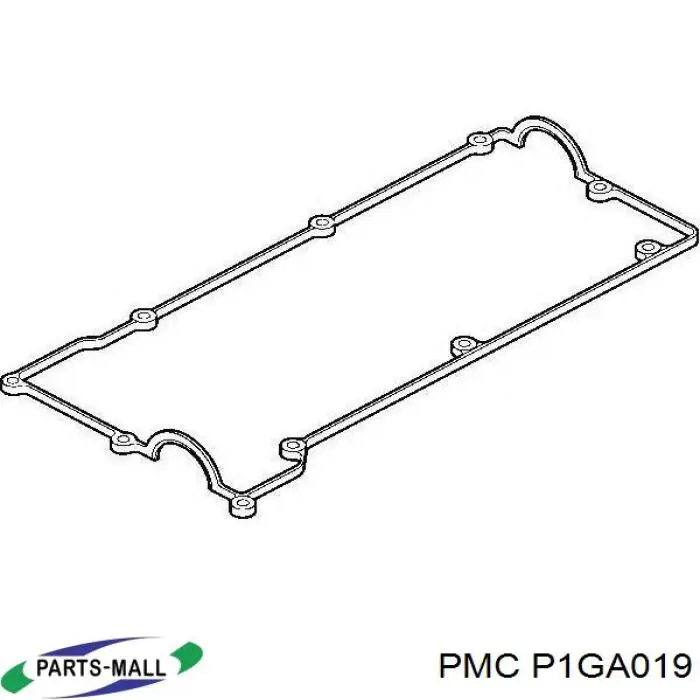 P1GA019 Parts-Mall Прокладка клапанної кришки двигуна, комплект