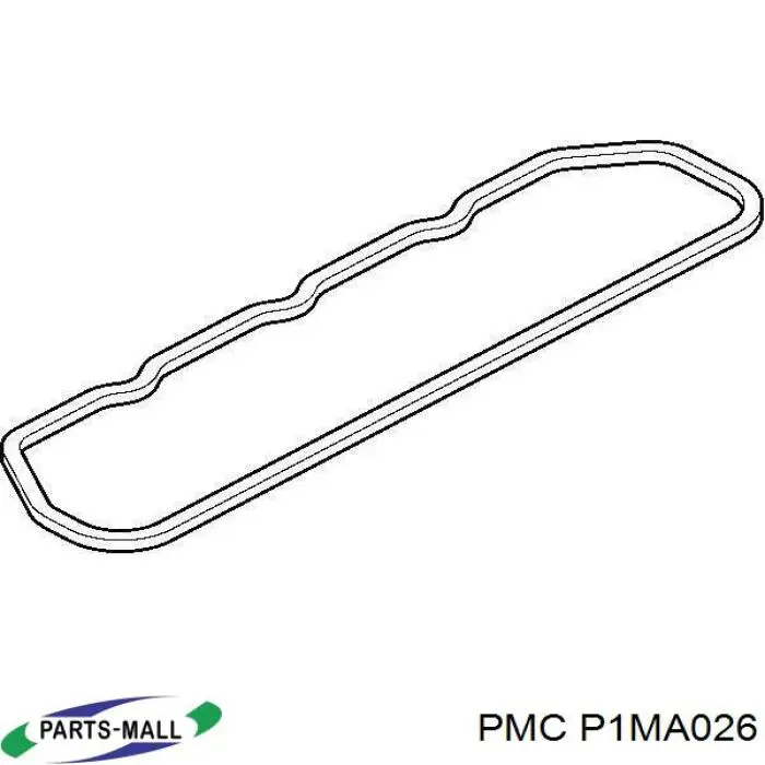 P1MA026 Parts-Mall Прокладка випускного колектора