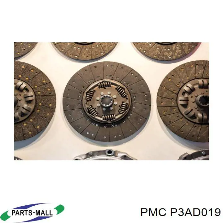 P3AD019 Parts-Mall диск зчеплення