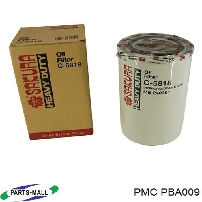 Купити PBA009 Parts-Mall Фільтр очищення масла відцентровий
