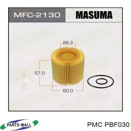 Масляний фільтр PBF030 Parts-Mall
