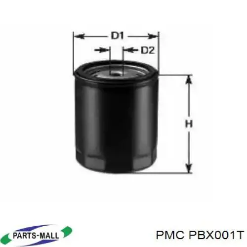 Масляний фільтр PBX001T Parts-Mall