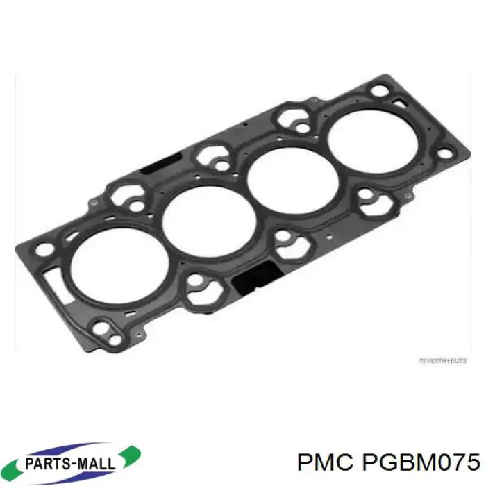 PGBM075 Parts-Mall прокладка головки блока циліндрів (гбц)