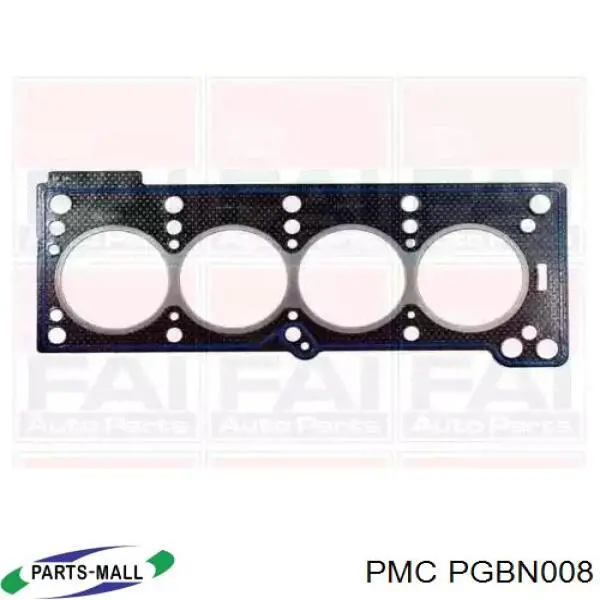 PGBN008 Parts-Mall прокладка головки блока циліндрів (гбц)