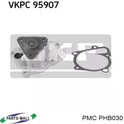 Купити PHB030 Parts-Mall Насос охолоджуючої рідини
