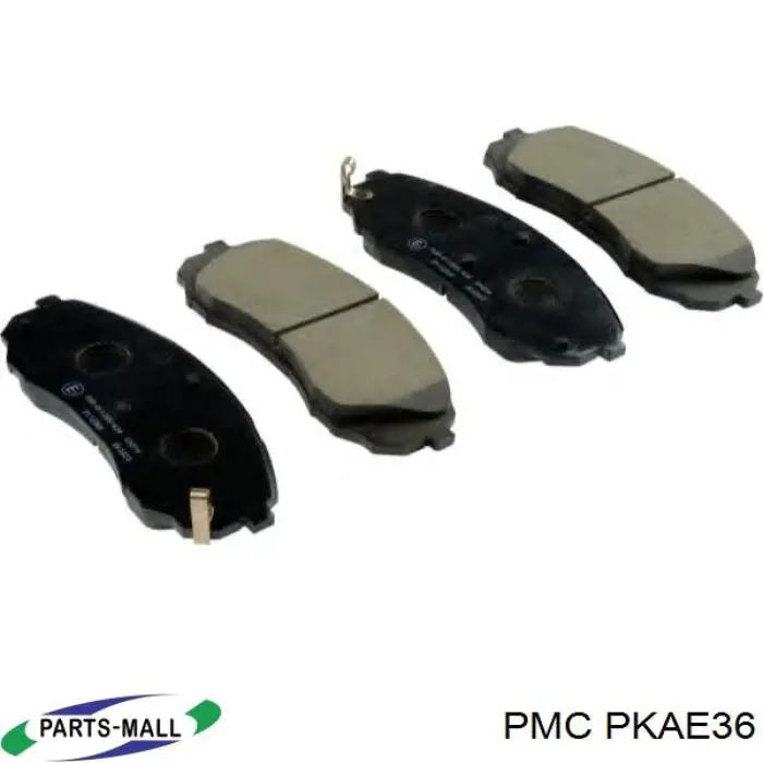 Колодки гальмівні передні, дискові PKAE36 Parts-Mall