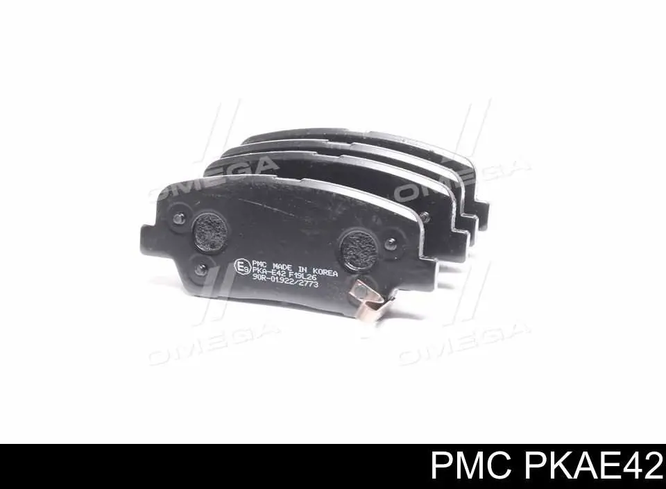 Задні гальмівні колодки PKAE42 Parts-Mall