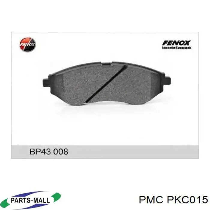 Передні тормозні колодки PKC015 Parts-Mall