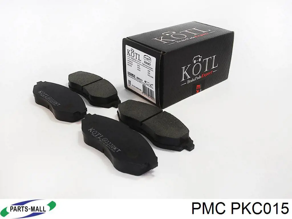Купити PKC015 Parts-Mall Колодки гальмівні передні, дискові