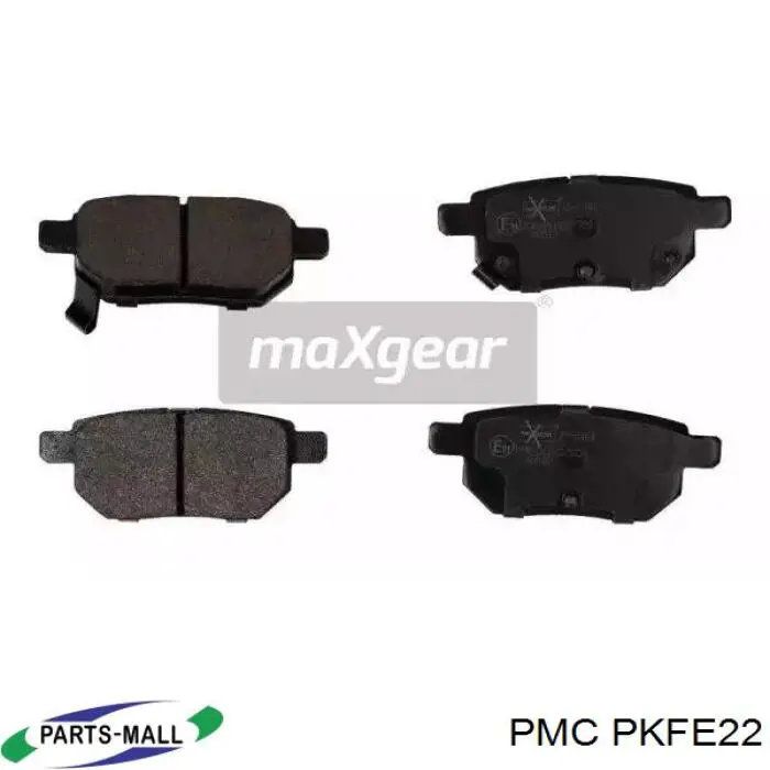Купити PKFE22 Parts-Mall Задні колодки
